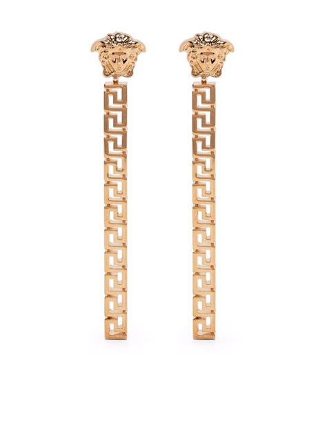 versace replica earrings|versace earrings farfetch.